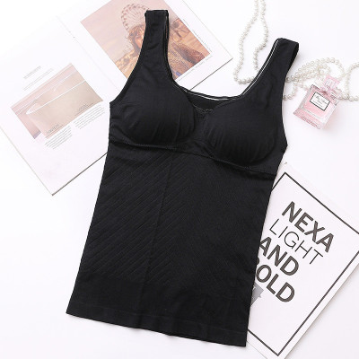 BODY SLIMMING TOPS (Black)